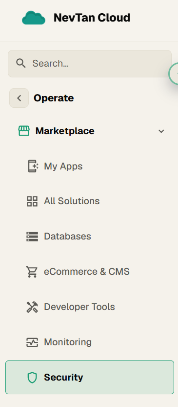Marketplace catalog filtered to a single category